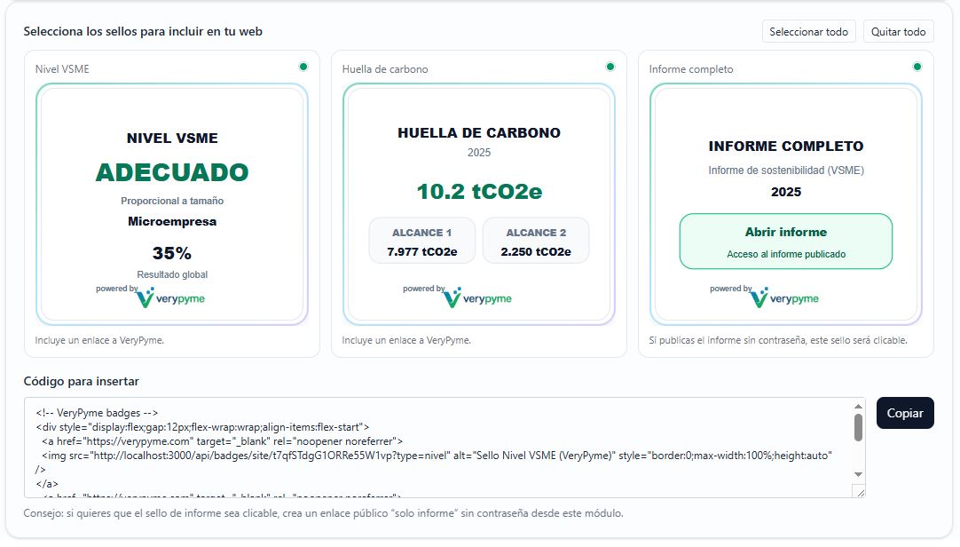 Gestor de sellos VeryPyme